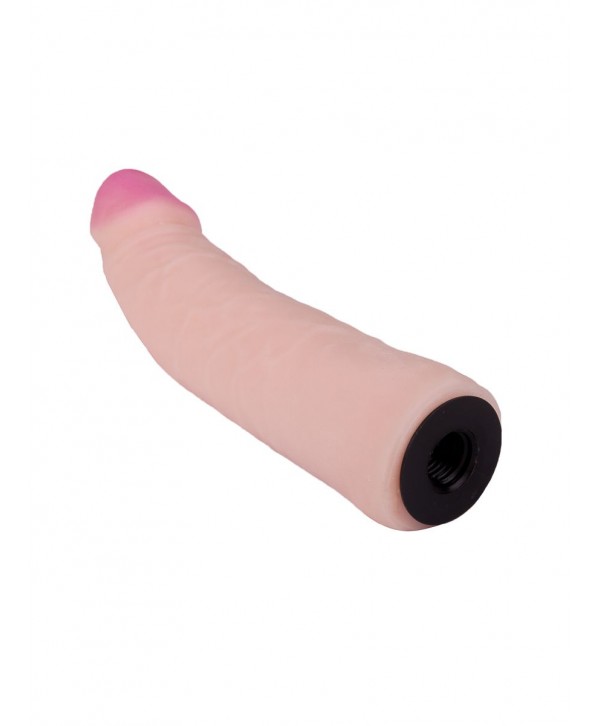 Пояс-трусики с 2 насадками Exotic-Alice - 18 и 10,5 см.