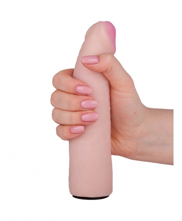 Пояс-трусики с 2 насадками Exotic-Alice - 18 и 10,5 см.