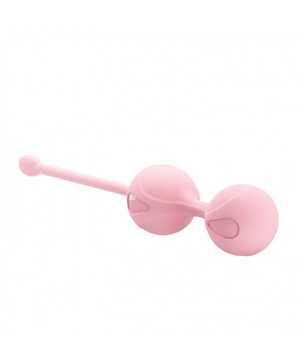 Нежно-розовые вагинальные шарики Kegel Tighten Up I