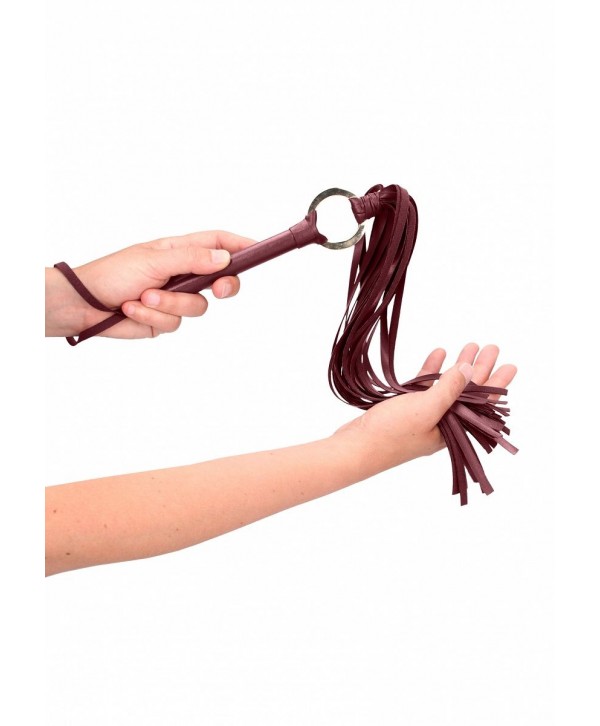 Бордовый хлыст Flogger - 70 см.