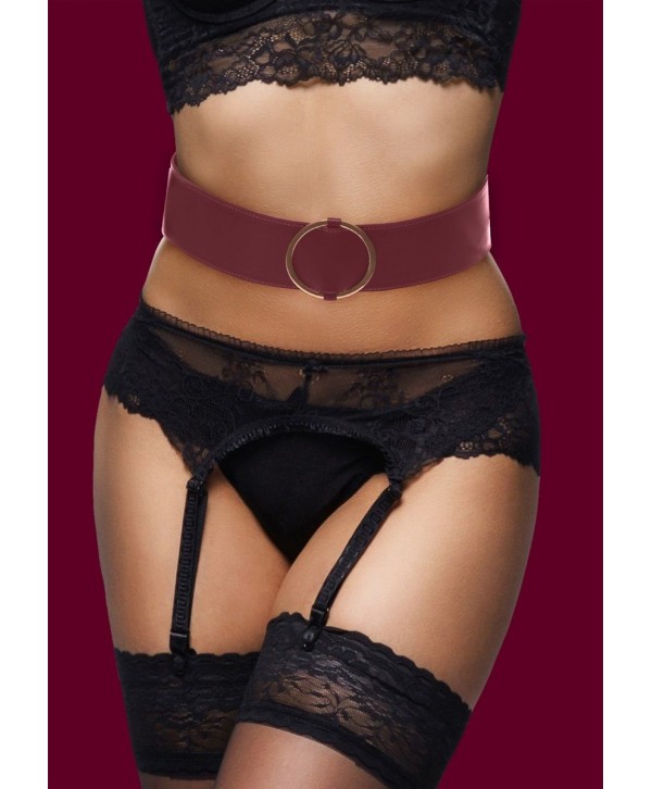 Бордовый ремень Halo Waist Belt - размер L-XL