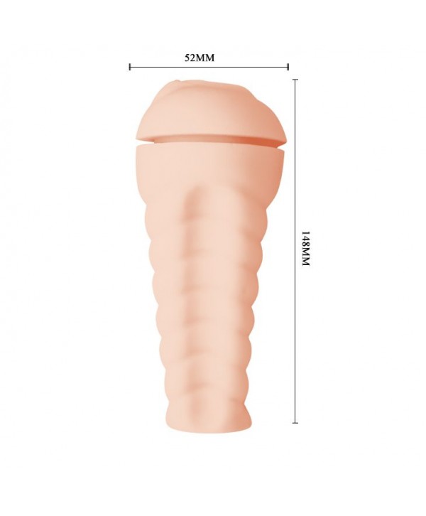 Телесный мастурбатор-вагина в колбе 30 Life-Like Vagina