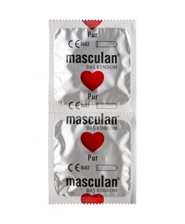 Супертонкие презервативы Masculan Pur - 10 шт.