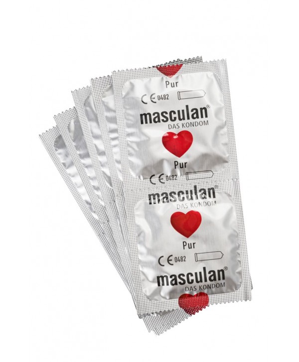 Супертонкие презервативы Masculan Pur - 10 шт.