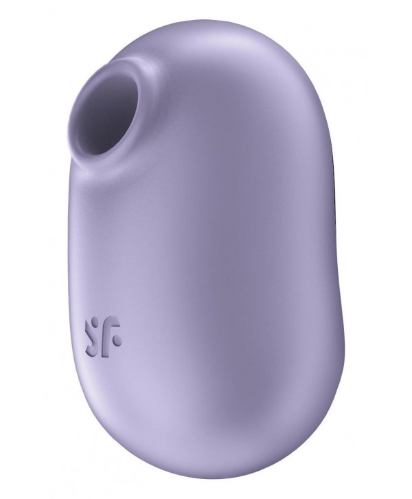 Сиреневый вакуумный вибростимулятор клитора Satisfyer Pro To Go 2