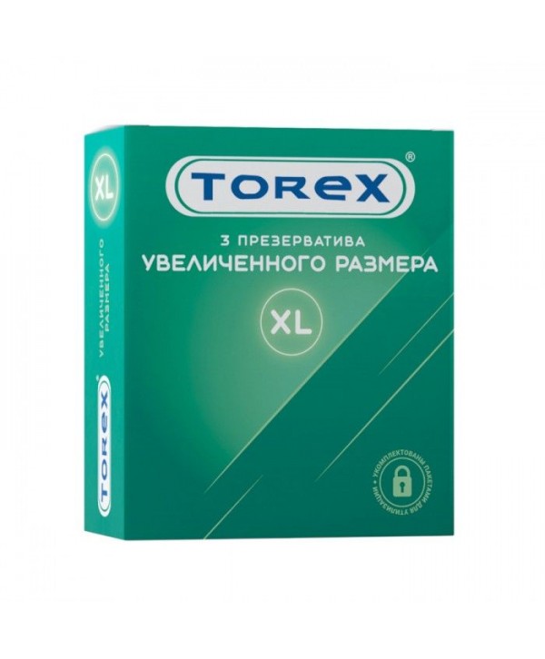 Презервативы Torex  Увеличенного размера  - 3 шт.