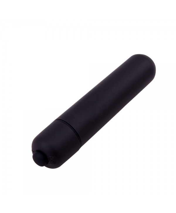 Черная вибропуля Please Do Me Love Bullet - 8,1 см.