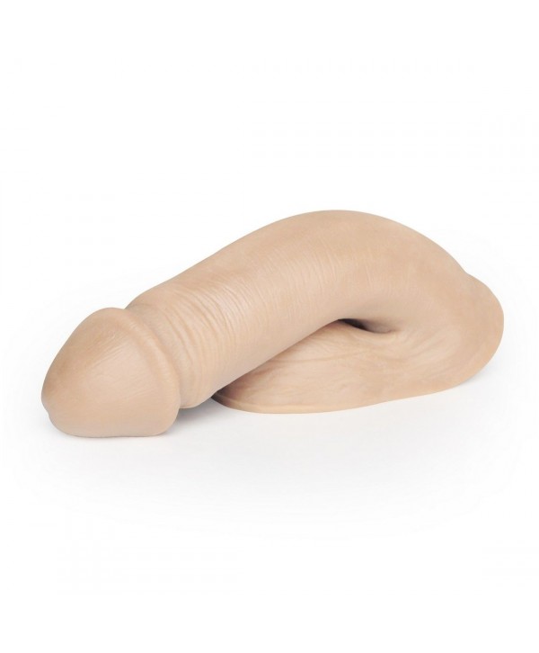 Мягкий имитатор пениса Fleshtone Limpy малого размера - 12 см.