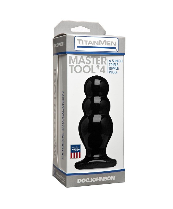 Анальный стимулятор Titanmen Tools - Master Tool #4 - 16,76 см.