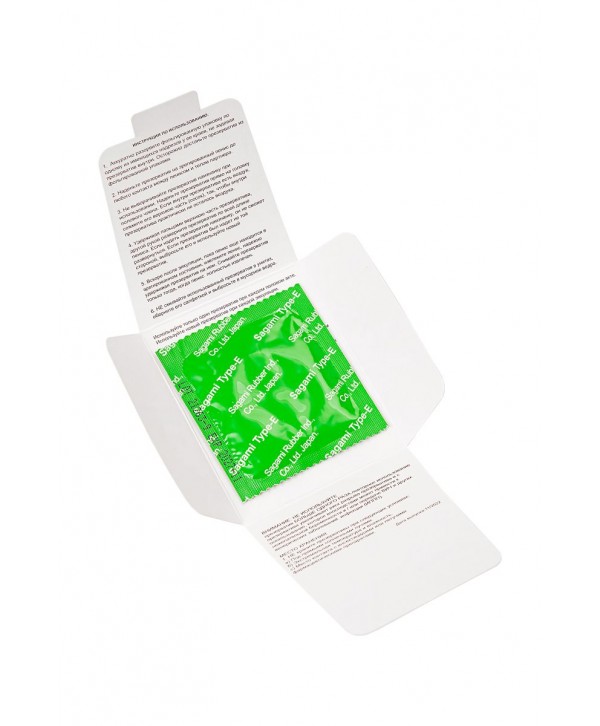 Презерватив Sagami Xtreme Type-E с точками - 1 шт.