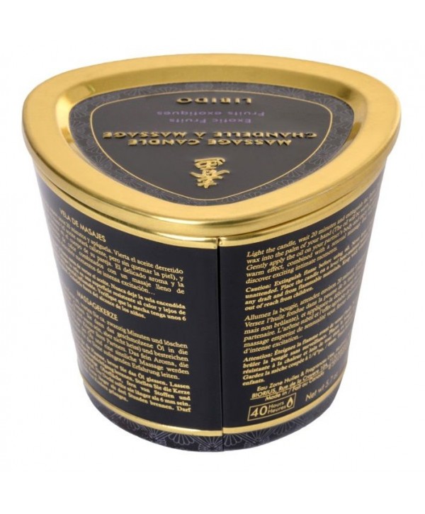 Массажная свеча Exotic Fruits с ароматом экзотических фруктов - 170 мл.