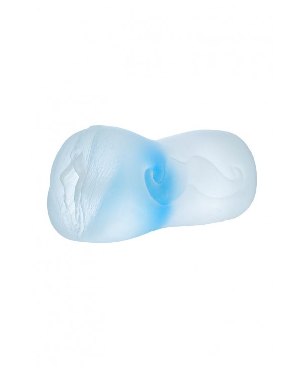 Прозрачный реалистичный мастурбатор Juicy Pussy Subtle Crystal