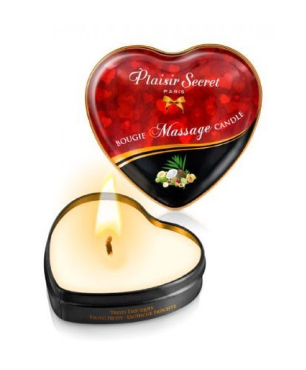 Массажная свеча с ароматом экзотических фруктов Bougie Massage Candle - 35 мл.