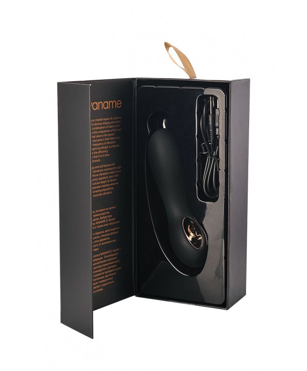 Вибратор WANAME Cascade для стимуляции точки G - 15 см.