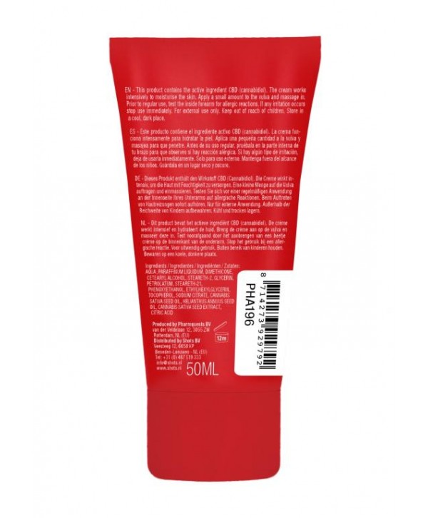 Крем для мастурбации для женщин CBD from Amsterdam Masturbation Cream For Her - 50 мл.
