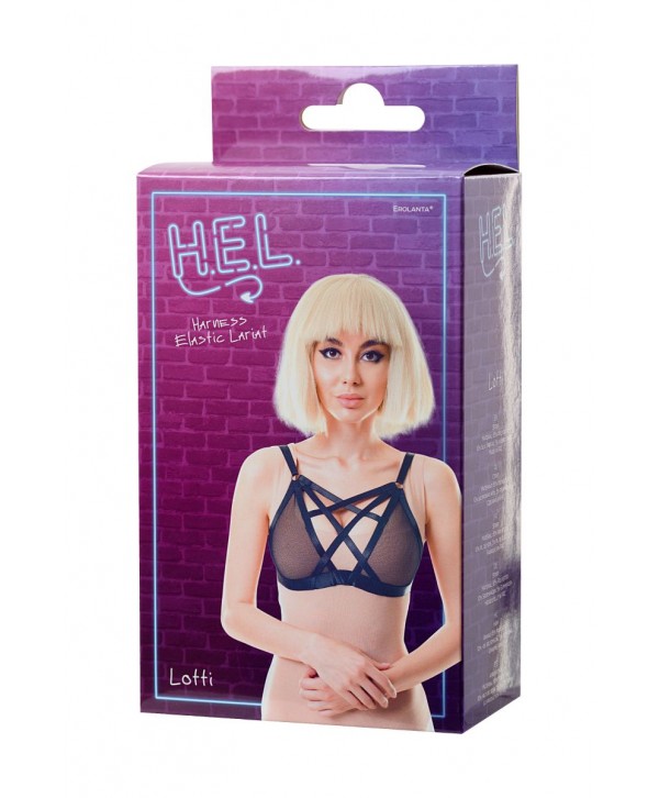 Черная портупея H.E.L. Lotti