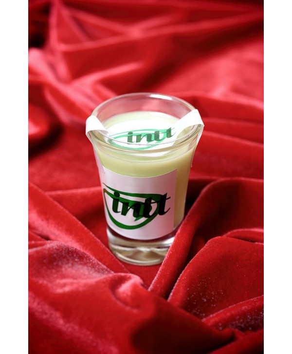 Массажная свеча для поцелуев Mint с ароматом мяты - 30 гр.