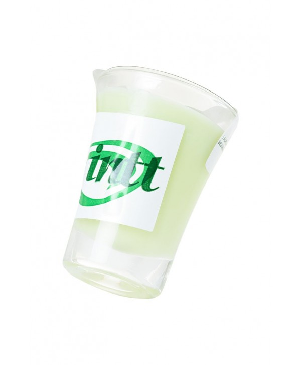 Массажная свеча для поцелуев Mint с ароматом мяты - 30 гр.