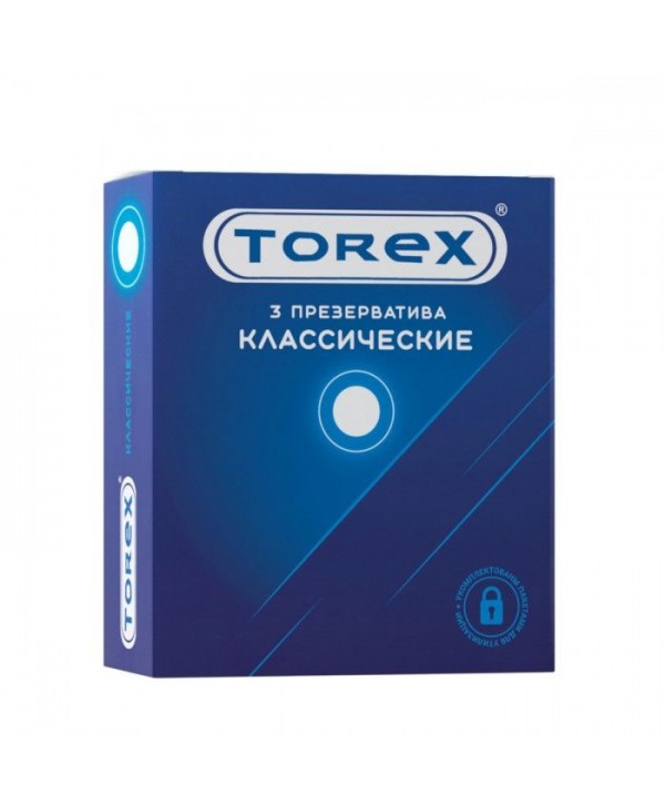 Гладкие презервативы Torex  Классические  - 3 шт.