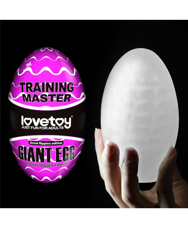 Мастурбатор-яйцо Giant Egg Grind Ripples Edition