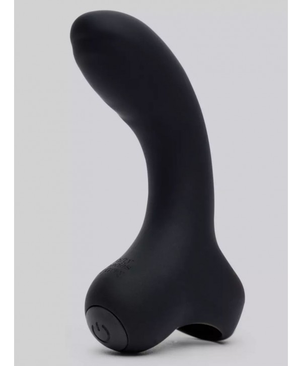 Черный вибратор на палец для G-стимуляции Sensation Rechargeable G-Spot Vibrator
