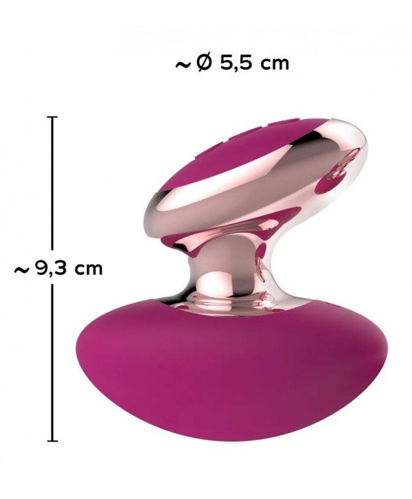 Ярко-розовый вибромассажер Couples Choice Massager