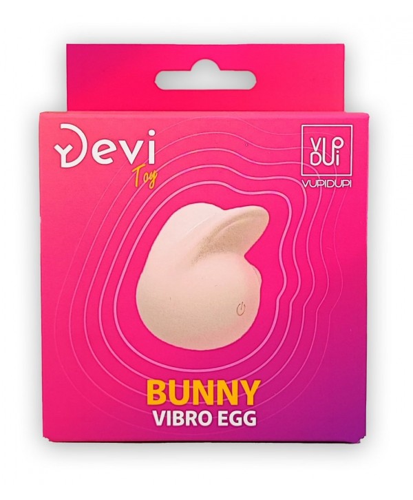 Розовое яичко-зайчик Bunny Vibro Egg
