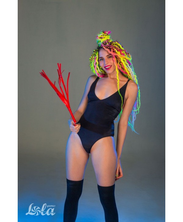 Красная плеть Party Hard Risque - 63,5 см.