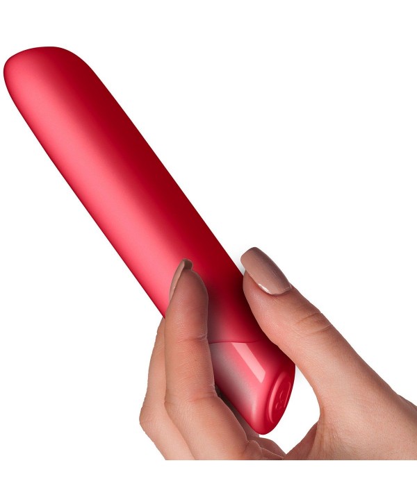 Коралловый классический вибратор Cool Coral - 16 см.