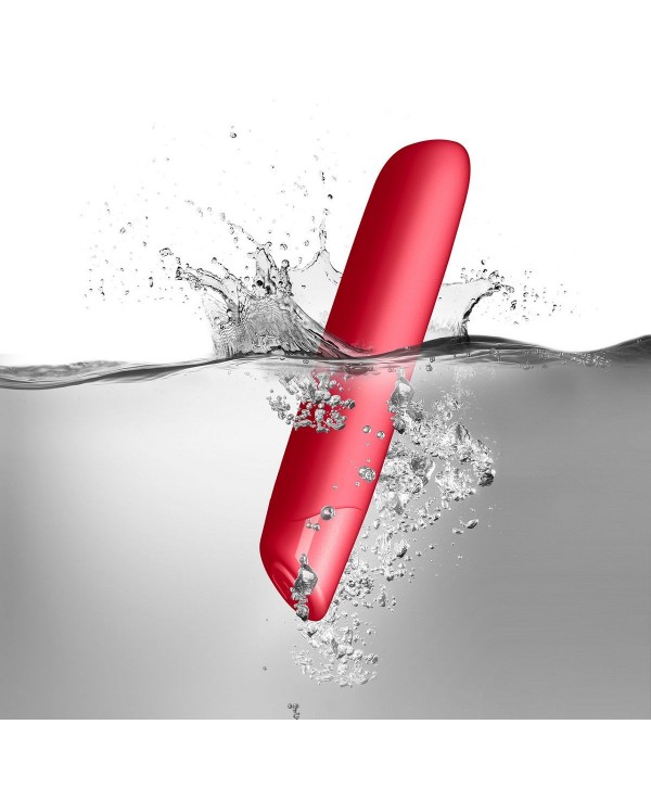 Коралловый классический вибратор Cool Coral - 16 см.