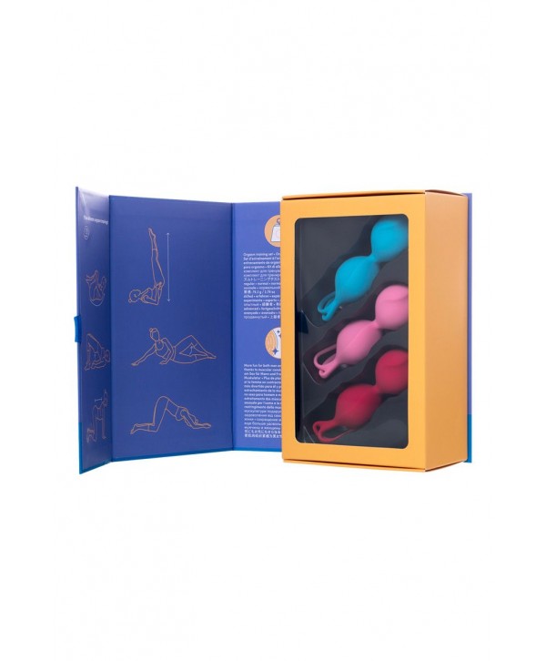 Набор из 3 двойных вагинальных шариков Satisfyer V Balls