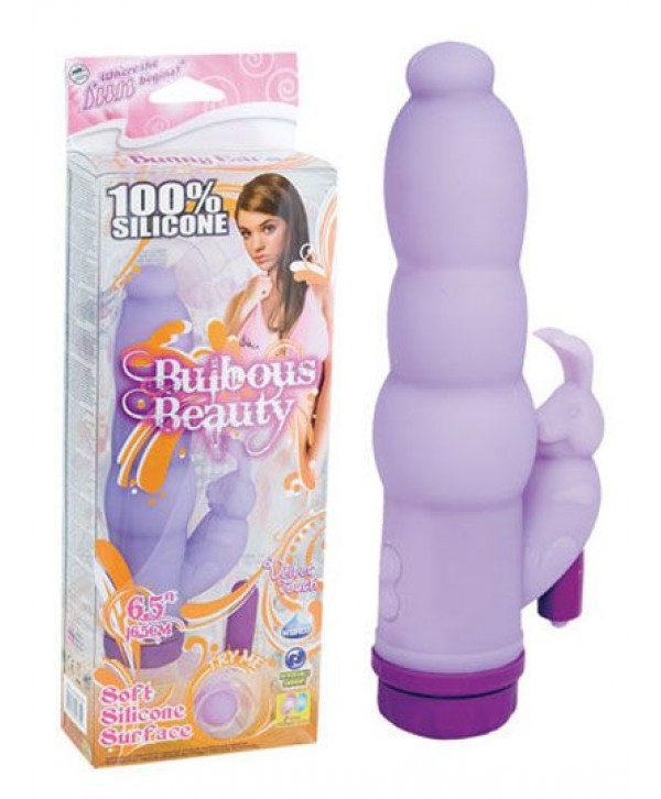 Многофункциональный массажер со стимулятором клитора Ruibous Beauty - 16,5 см.