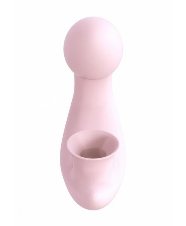 Розовый вибратор для G-точки Irresistible Desirable с бесконтактной клиторальной стимуляцией