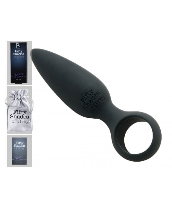 Чёрная анальная пробка Butt Plug - 10,8 см.