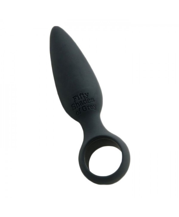 Чёрная анальная пробка Butt Plug - 10,8 см.