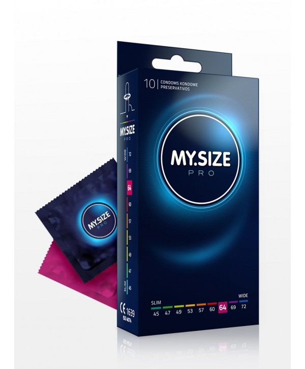 Презервативы MY.SIZE размер 64 - 10 шт.