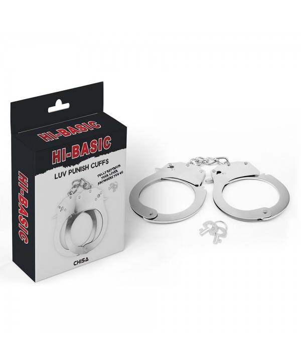 Металлические наручники Luv Punish Cuffs