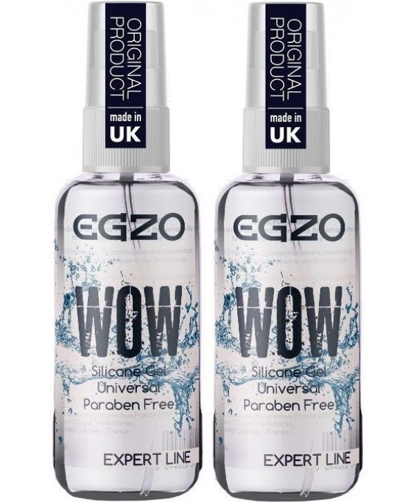 Набор универсальных смазок на силиконовой основе Egzo Wow Expert Line - 2 х 50 мл.