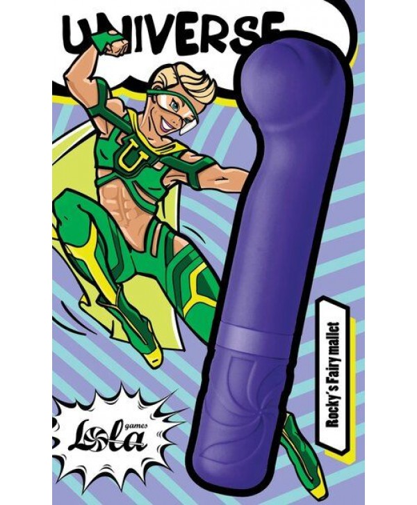 Синий мини-вибратор Rocky’s Fairy Mallet - 14,7 см.