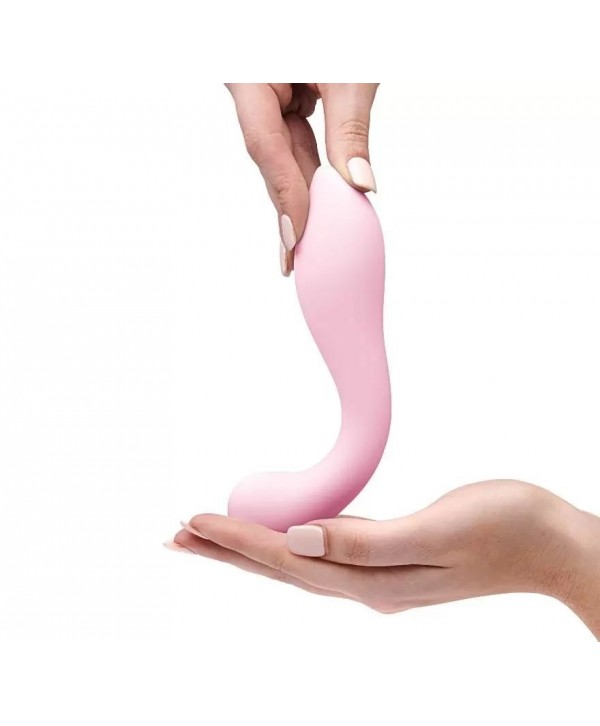 Нежно-розовый фаллоимитатор So Divine Descreet Dildo - 17,8 см.