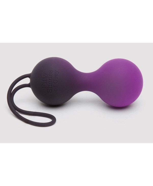 Черные, меняющие цвет вагинальные шарики Inner Goddess Colour-Changing Jiggle Balls 90g