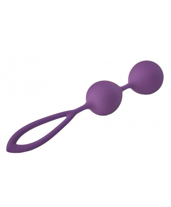 Фиолетовые вагинальные шарики Flirts Kegel Balls
