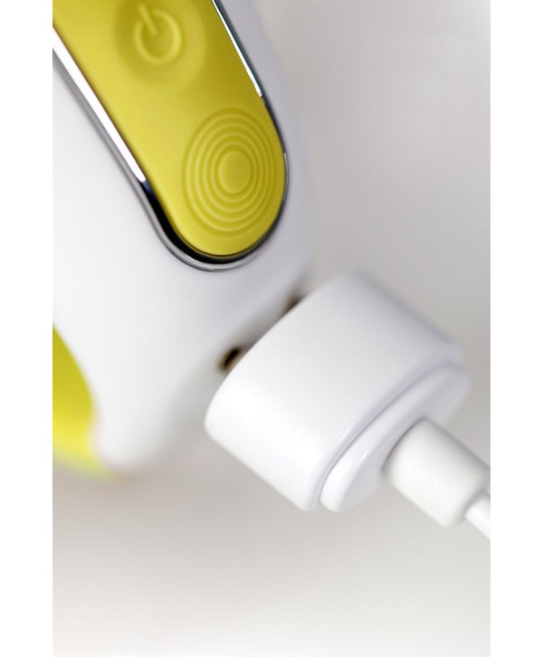 Жёлтый вибратор Satisfyer Yummy Sunshine - 22,5 см.