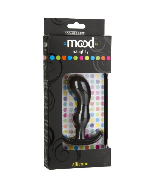Анальная пробка для ношения Mood Naughty 2 3.5  Silicone - 8,9 см.