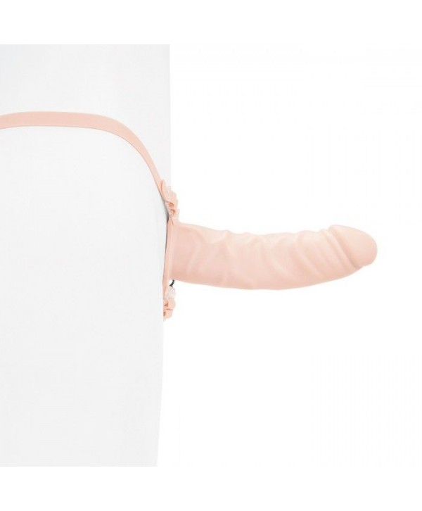 Поясной полый вибратор Mojo Throttle Vibrating Male Harness - 18 см.
