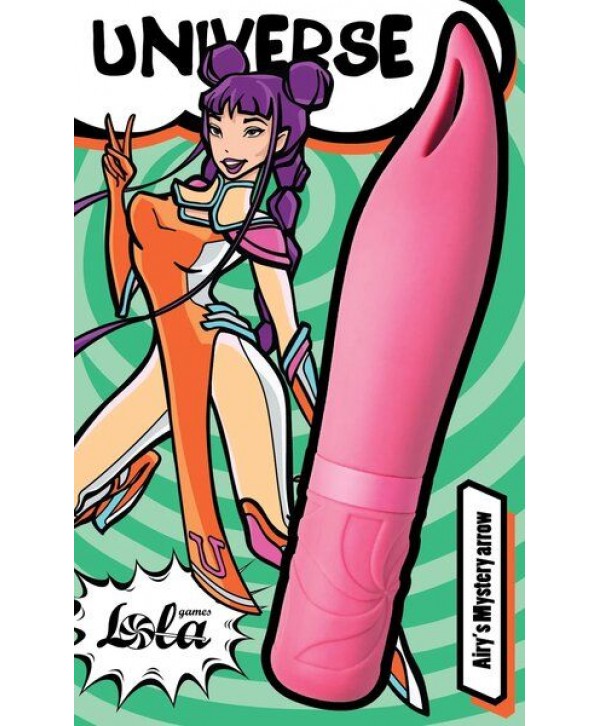 Розовый мини-вибратор Airy’s Mystery Arrow - 15,2 см.