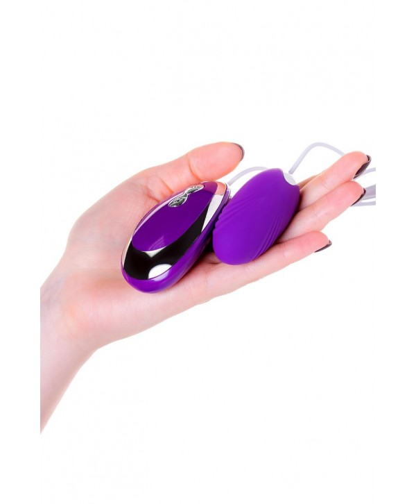 Фиолетовое виброяйцо A-Toys - 6,5 см.
