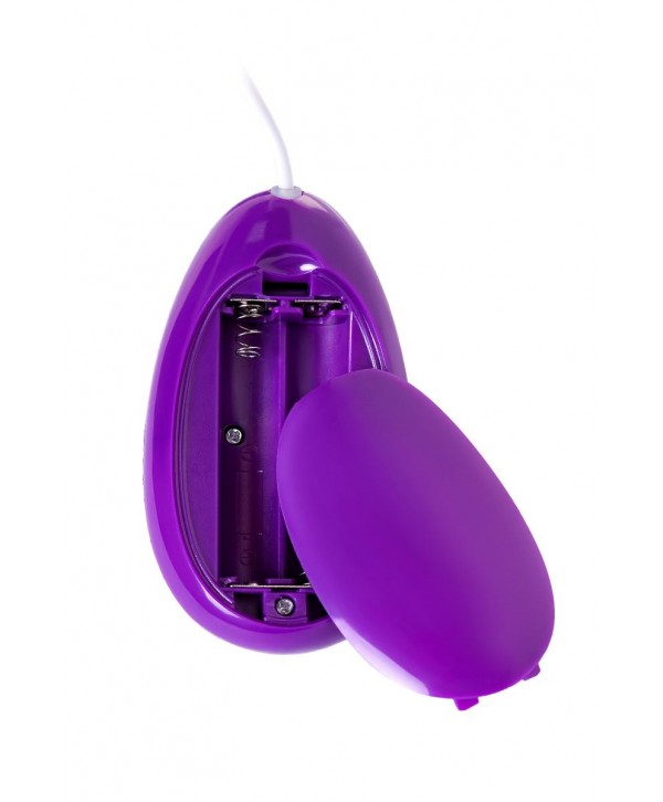 Фиолетовое виброяйцо A-Toys - 6,5 см.