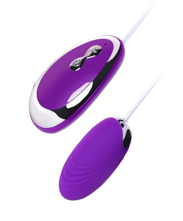 Фиолетовое виброяйцо A-Toys - 6,5 см.