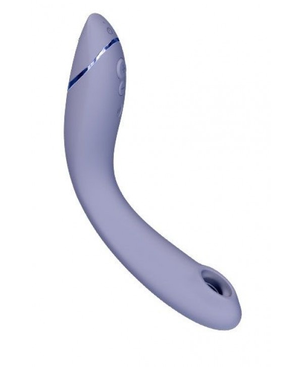 Сиреневый стимулятор G-точки Womanizer OG c технологией Pleasure Air и вибрацией - 17,7 см.